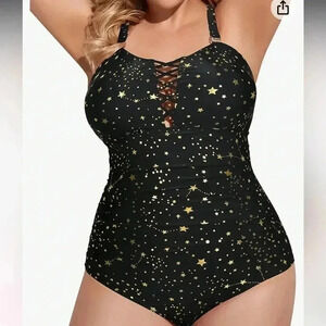 (19)NWT  gorgeous one piece swimsuit​